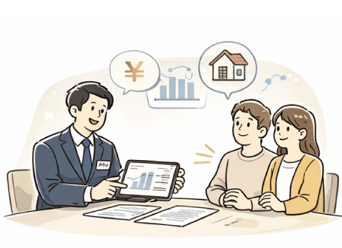 無料査定のイメージイラスト